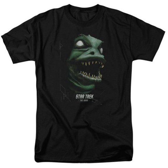 Star Trek-The Gorn - Short Sleeve Adult 18-1 Tee - Black- Large