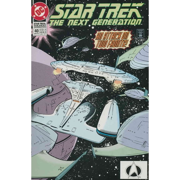 Star Trek: The Next Generation #40 VF ; DC Comic Book