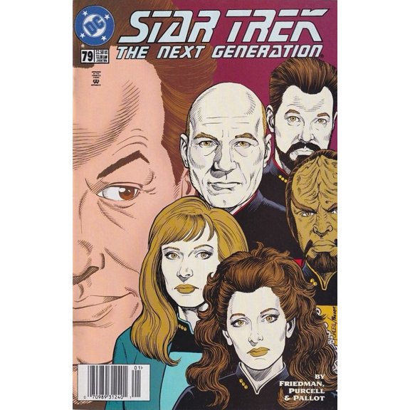 Star Trek: The Next Generation #79 (Newsstand) VF ; DC Comic Book