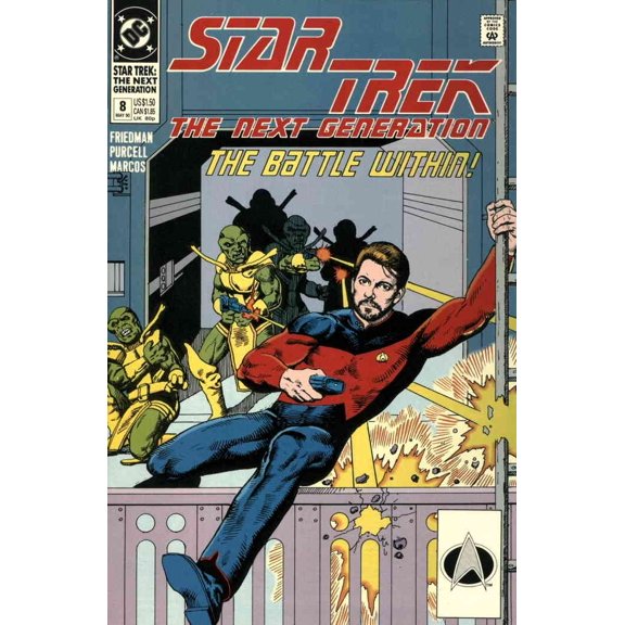 Star Trek: The Next Generation #8 VF ; DC Comic Book
