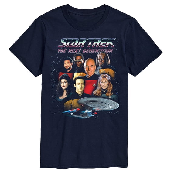 Star Trek - The Next Generation Characters - Men's Short Sleeve Graphic T-Shirt