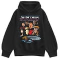 thumbnail image 1 of Star Trek - The Next Generation Characters - Women's Oversized Fleece Hoodie Sweatshirt, 1 of 4