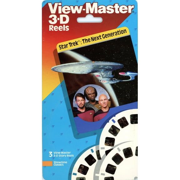 Star Trek: The Next Generation - Classic ViewMaster - 3Reel set on Card