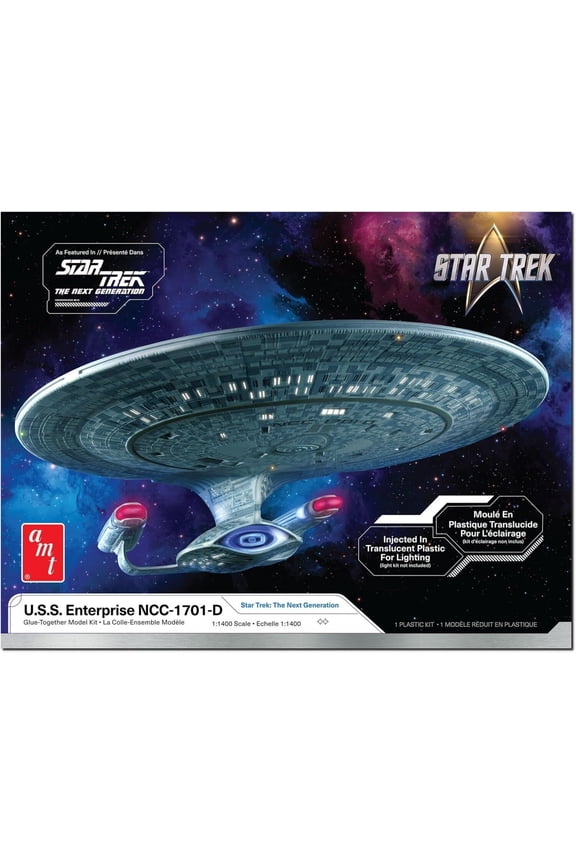 Star Trek: The Next Generation U.S.S. Enterprise NCC1701D AMT Model Kit