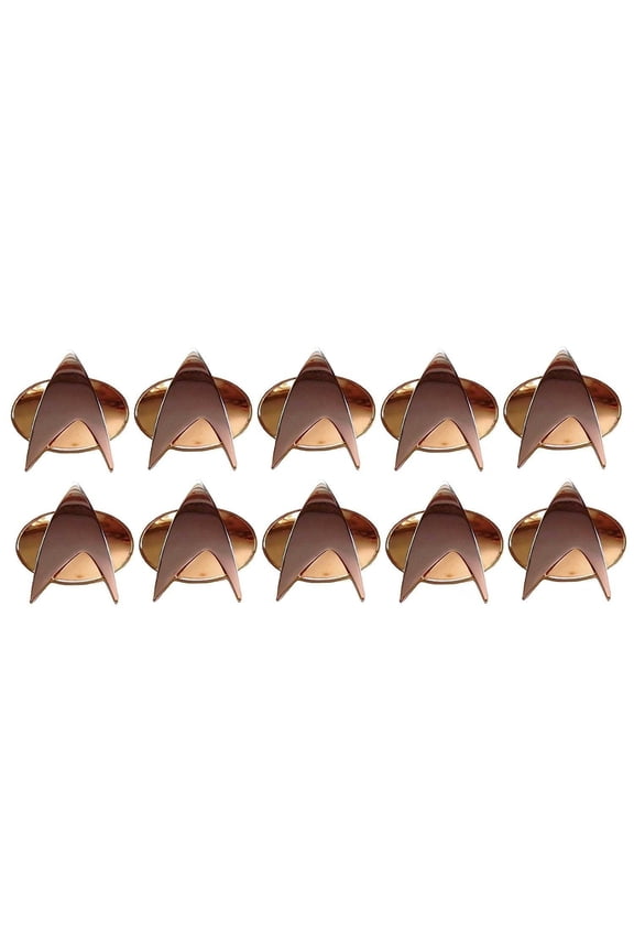 Star Trek The Next Generation Full Size Communicator Pin Set of 10 Pins