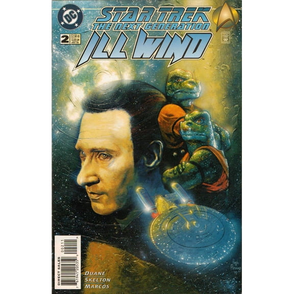 Star Trek: The Next Generation-Ill Wind #2 VF ; DC Comic Book