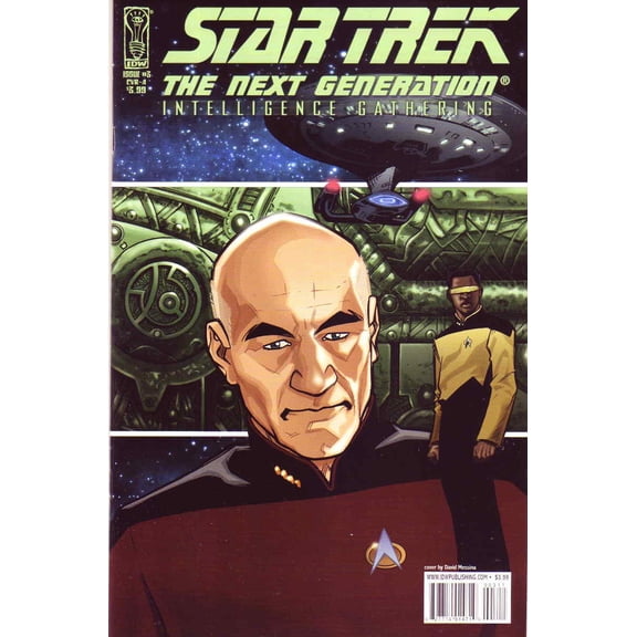 Star Trek: The Next Generation: Intelligence Gathering #3A VF ; IDW Comic Book