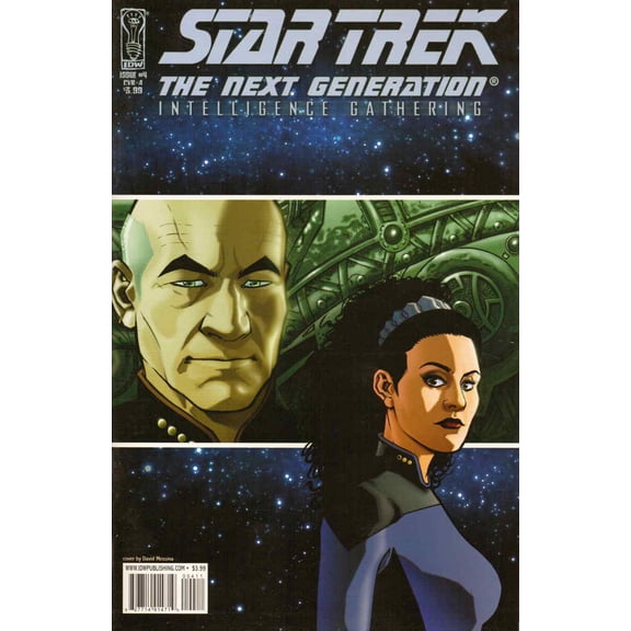 Star Trek: The Next Generation: Intelligence Gathering #4A VF ; IDW Comic Book