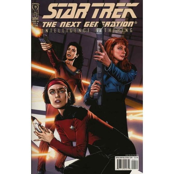 Star Trek: The Next Generation: Intelligence Gathering #4B VF ; IDW Comic Book