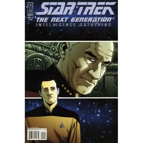 Star Trek: The Next Generation: Intelligence Gathering #5A VF ; IDW Comic Book