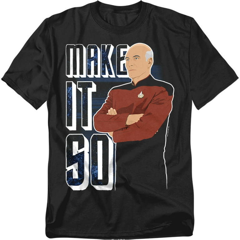 Star Trek The Next Generation Make It So Unisex Adult T Shirt For