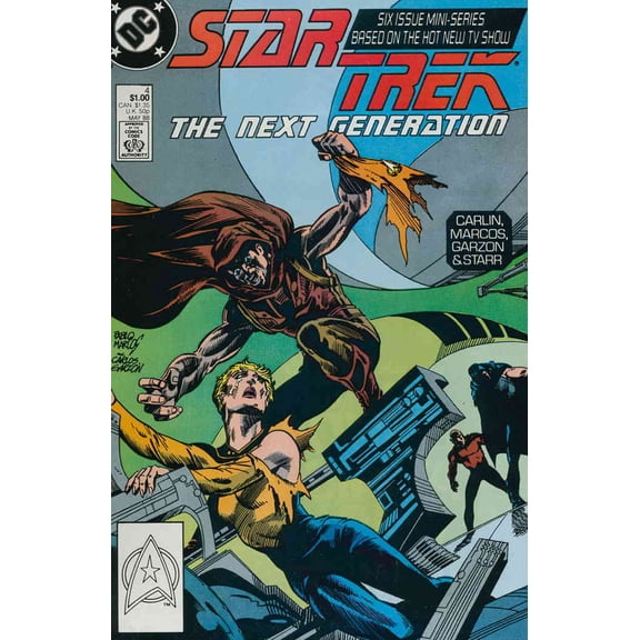 Star Trek: The Next Generation (Mini-Series) #4 VF ; DC Comic Book