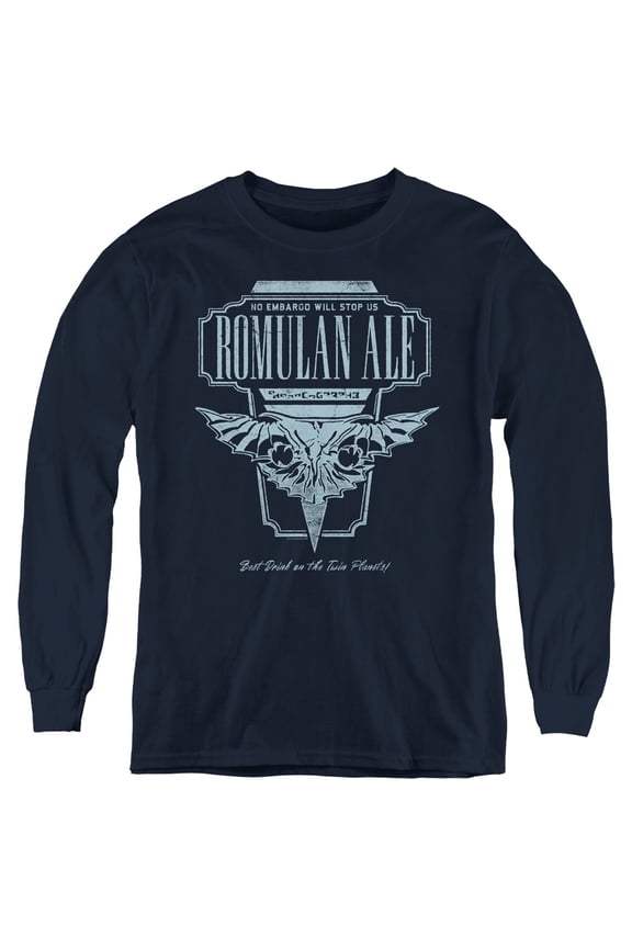 Star Trek The Next Generation - Romulan Ale - Youth Long Sleeve Shirt - Medium