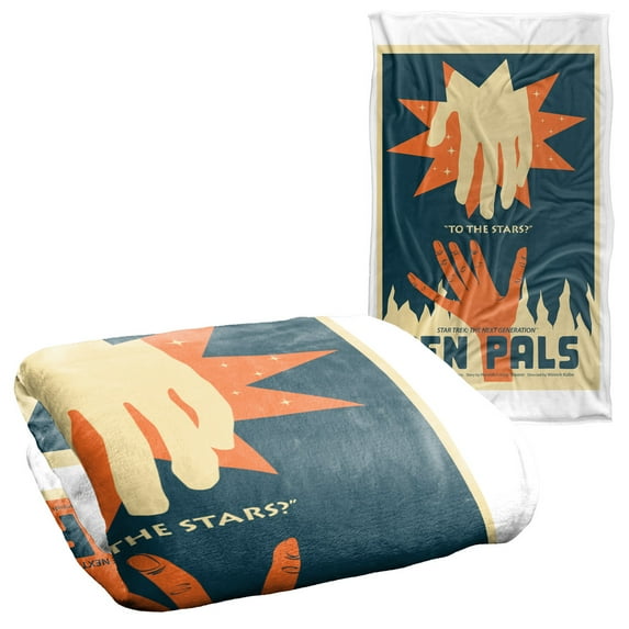 Star Trek The Next Generation Season 2 Episode 15 Silky Touch Super Soft Throw Blanket 36" x 58"