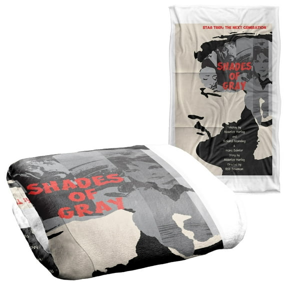 Star Trek The Next Generation Season 2 Episode 22 Silky Touch Super Soft Throw Blanket 36" x 58"