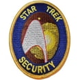 thumbnail image 1 of Star Trek The Next Generation Security Logo Iron-On Embroidered Patch, 1 of 1