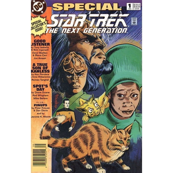Star Trek: The Next Generation Special #1 (Newsstand) VF ; DC Comic Book