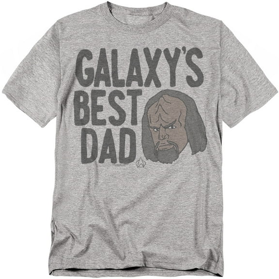Star Trek: The Next Generation T-Shirt Galaxy'S Best Dad Unisex Graphic Tee for Men & Women