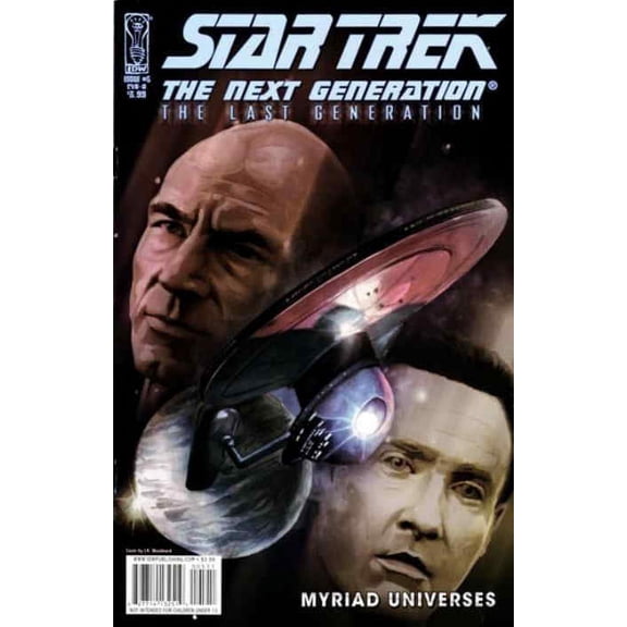 Star Trek: The Next Generation: The Last Generation #5B VF ; IDW Comic Book