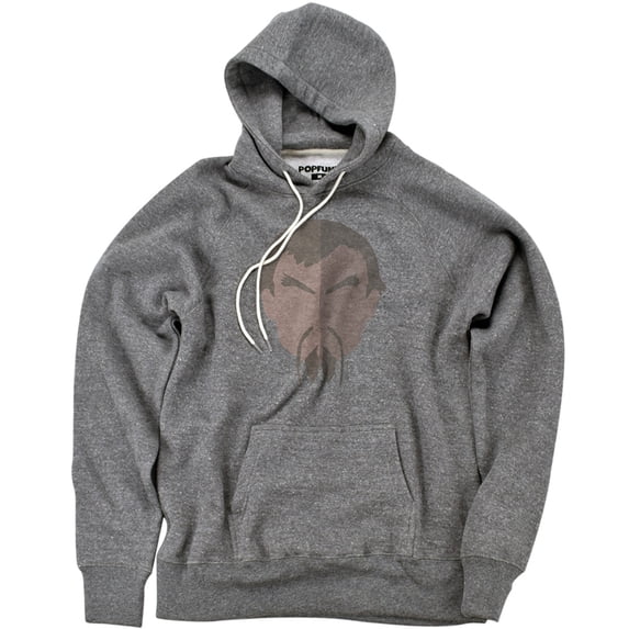 Star Trek The OG Klingon Official Premium Ultrasoft Tri-Blend Hoodie (X-Large) Athletic Heather