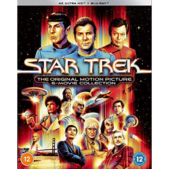 Star Trek: The Original Motion Picture Collection (1-6) 4K UHD (4K Ultra HD) Majel Barrett Iman