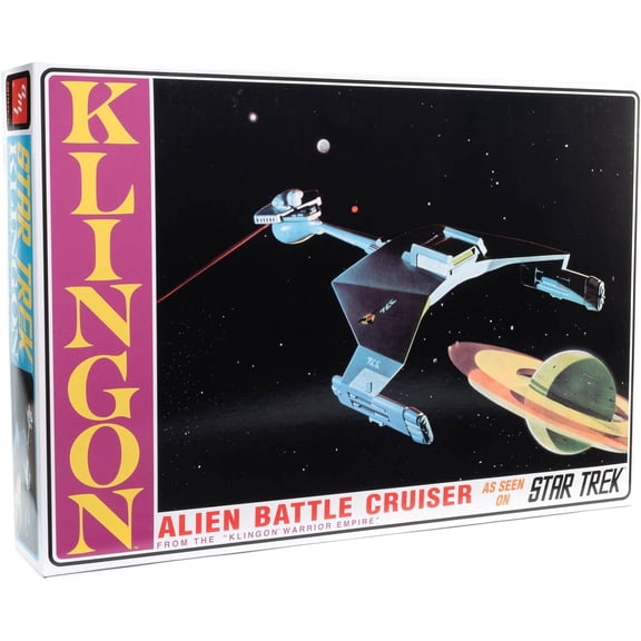 Star Trek: The Original Series Klingon Battle Cruiser AMT Model Kit
