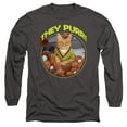 thumbnail image 1 of Star Trek The Purr Long Sleeve Adult 18/1 T-Shirt Charcoal, 1 of 1