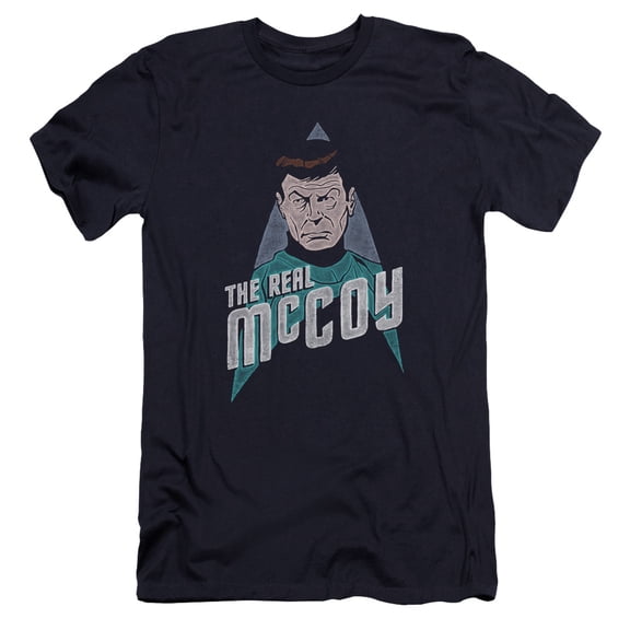 Star Trek - The Real Mccoy - Premium Slim Fit Short Sleeve Shirt - XX-Large