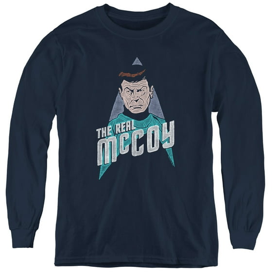 Star Trek - The Real Mccoy - Youth Long Sleeve Shirt - X-Large