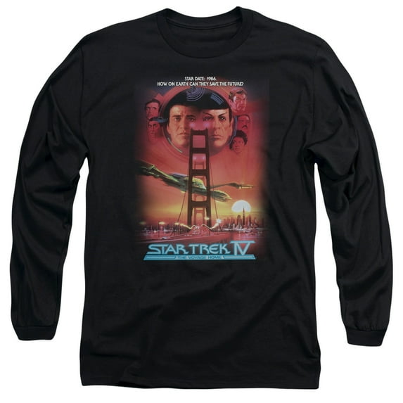 Star Trek - The Voyage Home(Movie) - Long Sleeve Shirt - XX-Large