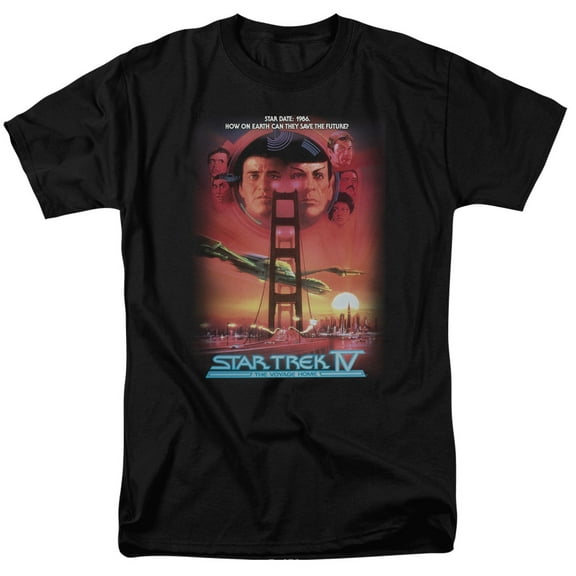 Star Trek The Voyage Home(Movie) Mens Short Sleeve Shirt