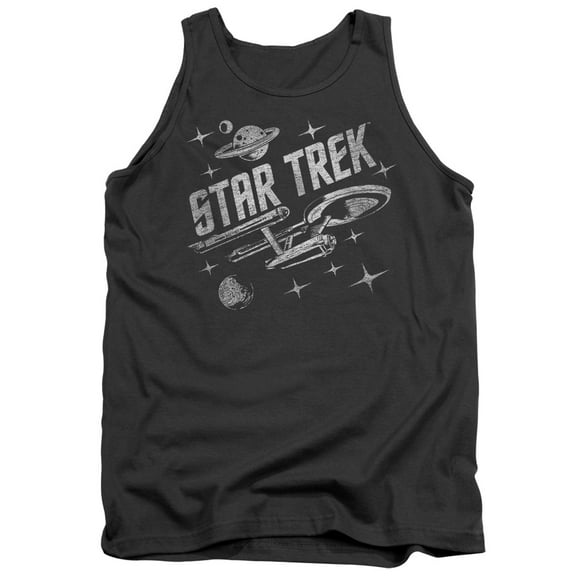 Star Trek Through Space Mens Tank Top Shirt