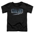 thumbnail image 1 of Star Trek Tng 25 Enterprise Toddler T-Shirt Black, 1 of 1