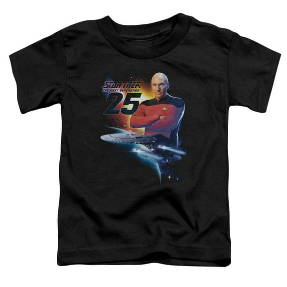 Star Trek - Tng 25 - Toddler Short Sleeve Shirt - 4T