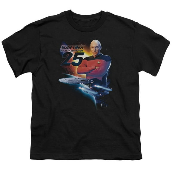 Star Trek - Tng 25 - Youth Short Sleeve Shirt - Small
