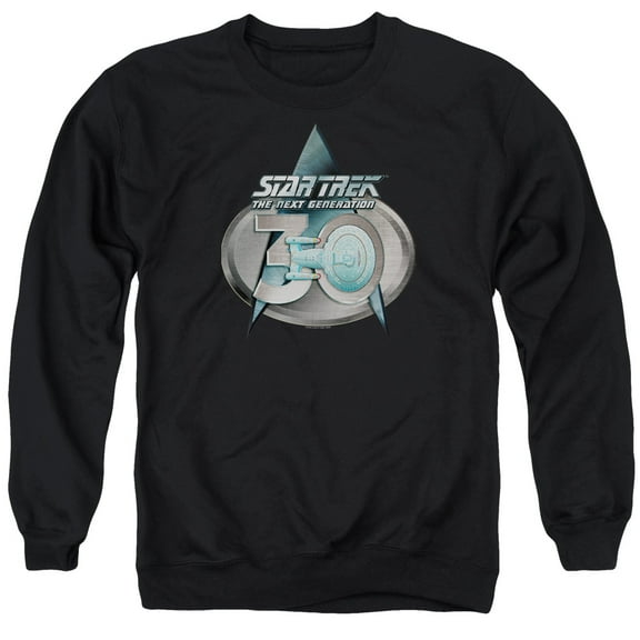 Star Trek - Tng 30 Logo - Crewneck Sweatshirt - Large