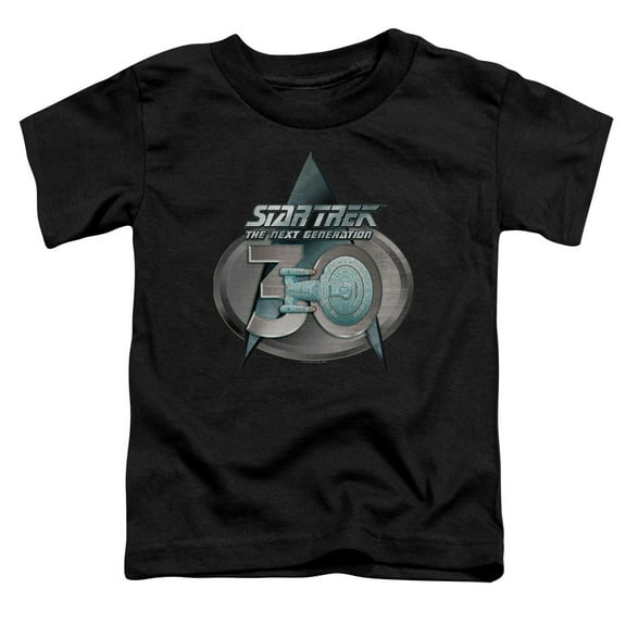 Star Trek - Tng 30 Logo - Toddler Short Sleeve Shirt - 2T