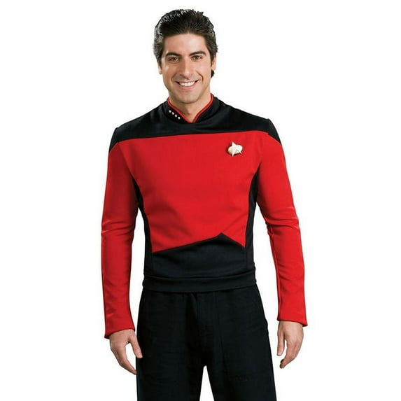 Star Trek Next Generation Captain Picard Deluxe Costume for Adults by Rubies, Men's Small