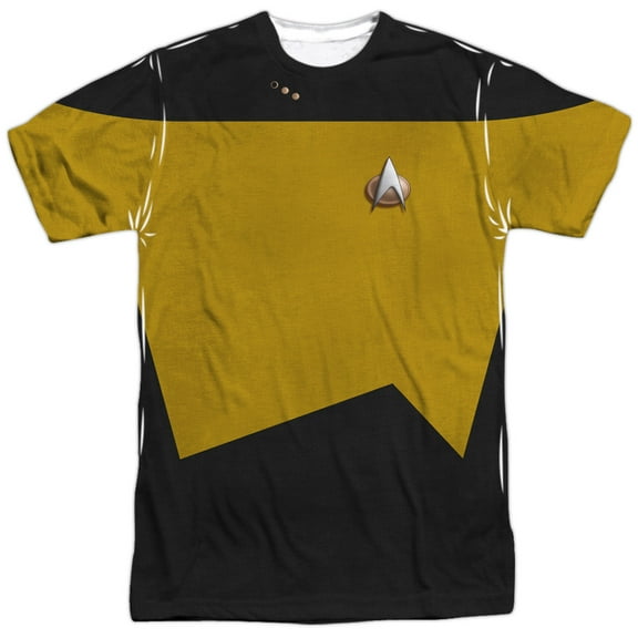 Star Trek - Tng Engineering Uniform - Short Sleeve Shirt - Medium