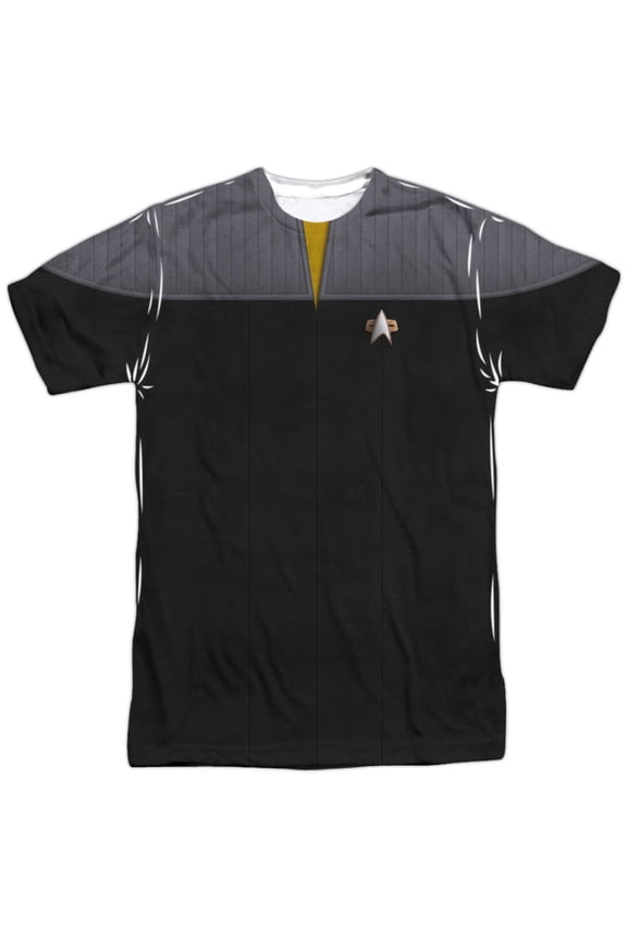 Star Trek - Tng Movie Engineering Uniform - Short Sleeve Shirt - X-Large
