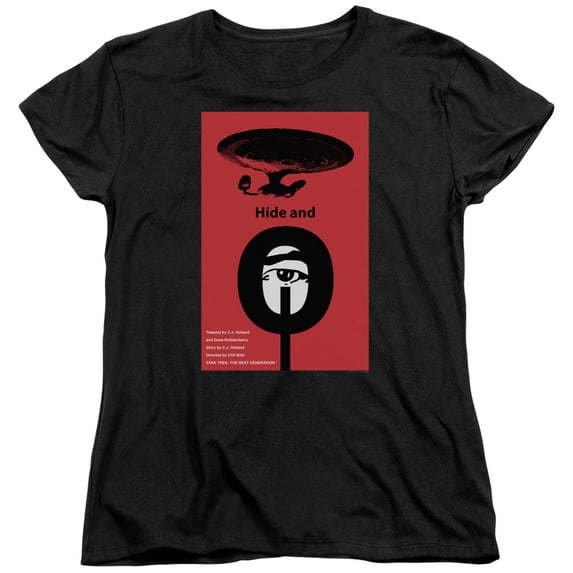 Star Trek - Tng Season 1 Episode 10 - Women's Short Sleeve Shirt - Medium