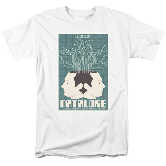 Star Trek - Tng Season 1 Episode 13 - Adult Unisex Short Sleeve T-Shirt - White