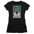 thumbnail image 1 of Star Trek Tng Season 1 Episode 13 Junior Women's Sheer T-Shirt Black, 1 of 1