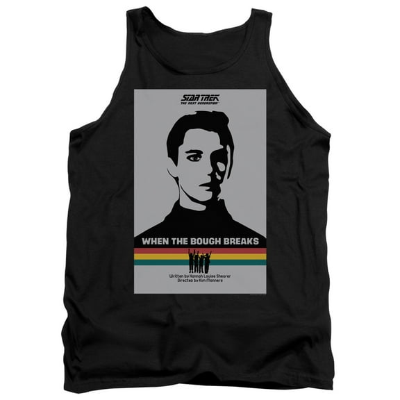 Star Trek Tng Season 1 Episode 17 Adult Tank Top Black