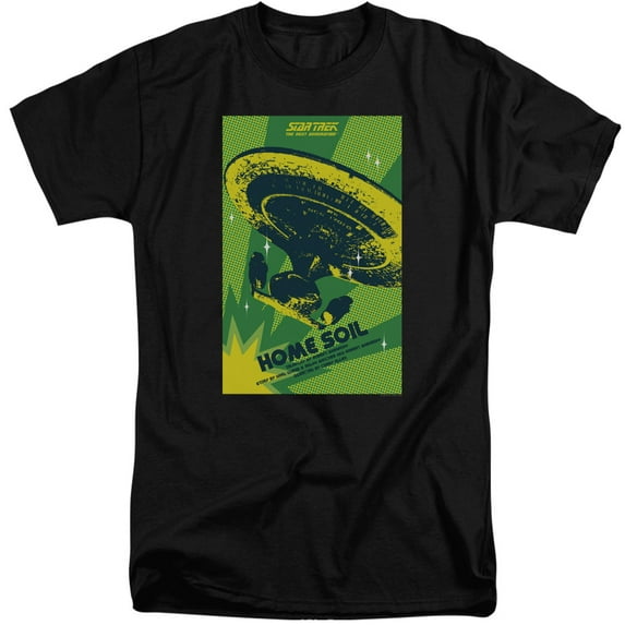 Star Trek - Tng Season 1 Episode 18 - Tall Fit Short Sleeve Shirt - X-Large