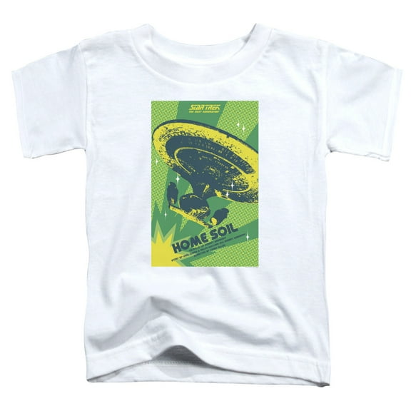 Star Trek - Tng Season 1 Episode 18 - Toddler Short Sleeve Shirt - 2T
