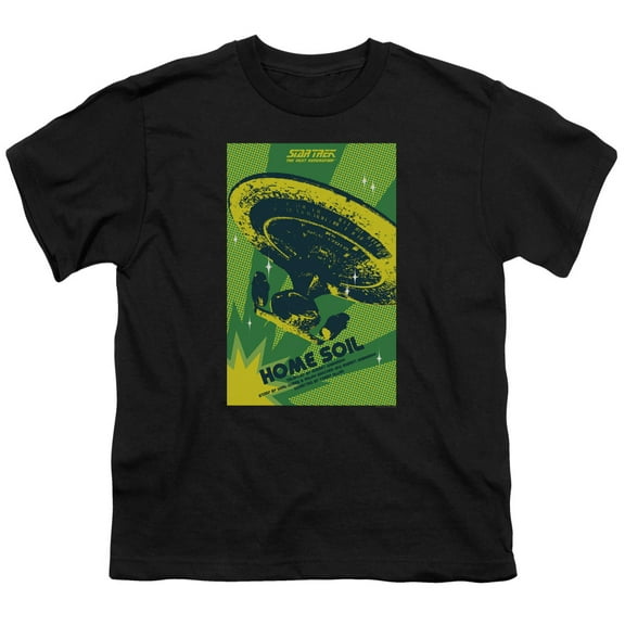 Star Trek - Tng Season 1 Episode 18 - Youth Short Sleeve Shirt - Large