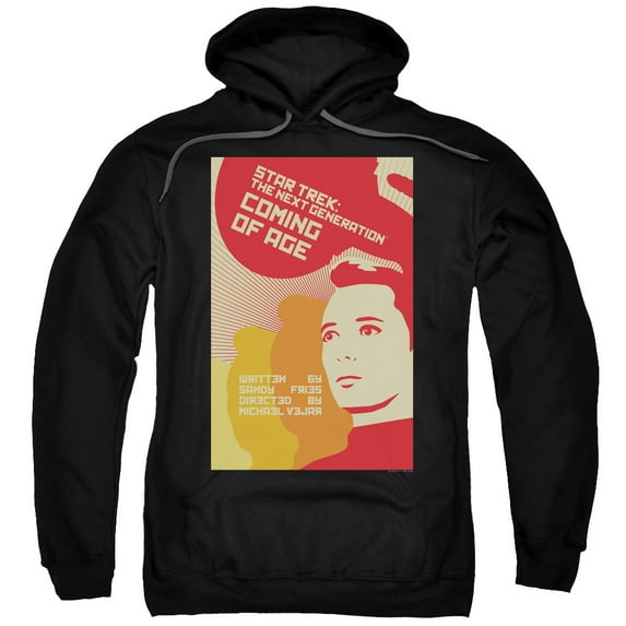 Star Trek - Tng Season 1 Episode 19 - Pull-Over Hoodie - X-Large