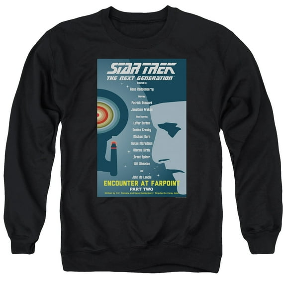 Star Trek - Tng Season 1 Episode 2 - Crewneck Sweatshirt - X-Large
