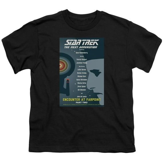 Star Trek - Tng Season 1 Episode 2 - Youth Short Sleeve Shirt - Medium